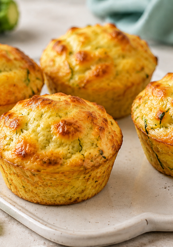 Ricetta Muffin Salati con Zucchine e Scamorza