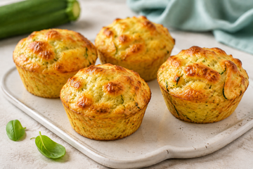 Ricetta Muffin Salati con Zucchine e Scamorza