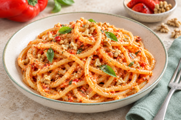 Pasta al Pesto di Peperoni