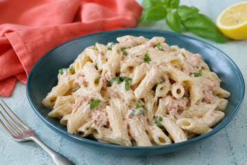 Pasta Cremosa al Tonno Senza Pomodoro