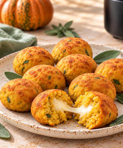 Ricetta Polpette di Zucca e Patate in Friggitrice ad Aria
