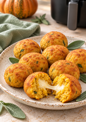 Ricetta Polpette di Zucca e Patate in Friggitrice ad Aria