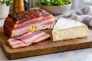 Ritirati brie francese e pancetta affumicata: Lotti da Non Consumare!