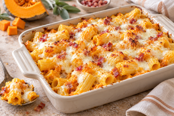 Ricetta Rigatoni alla Zucca al Forno
