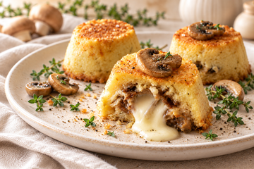Tortino di Patate e Funghi