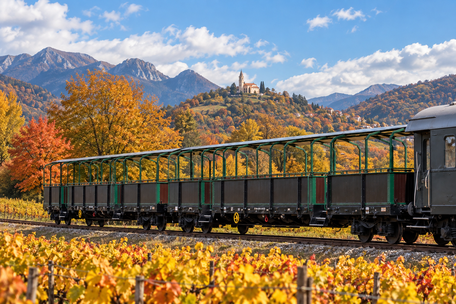 Treni Panoramici Autunno