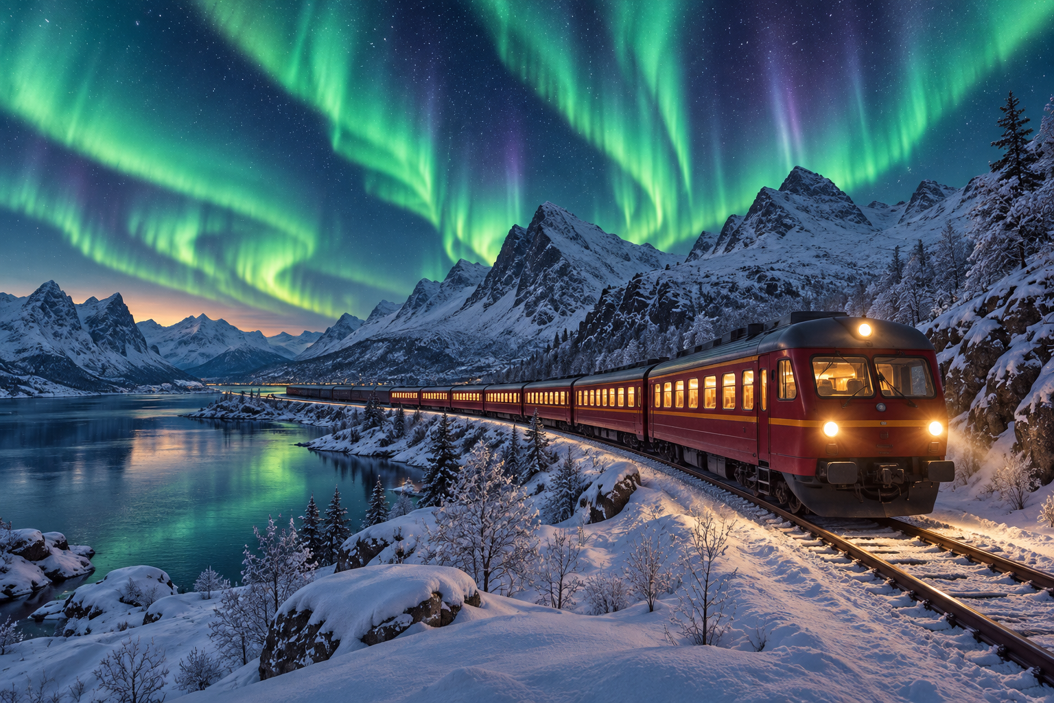 Treno Aurora Boreale