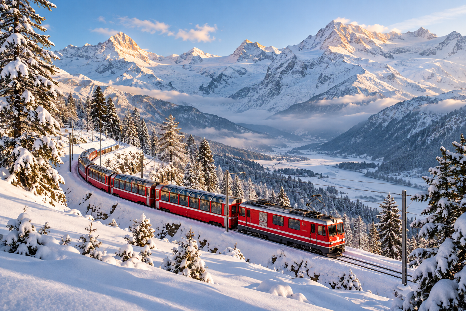 Treno Ghiacciai