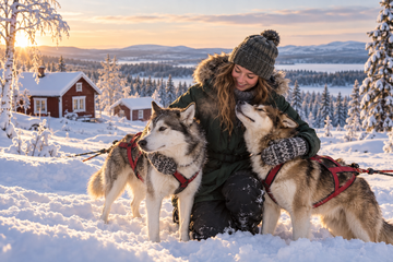 Volontariato con gli husky in Svezia, come funziona l’esperienza nella Lapponia svedese