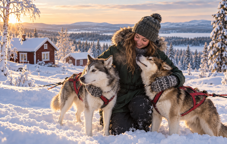 Volontariato con gli husky in Svezia, come funziona l’esperienza nella Lapponia svedese