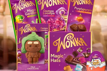 Wonka, la nuova gamma di cioccolato Ferrero arriva in Italia dall’autunno 2026