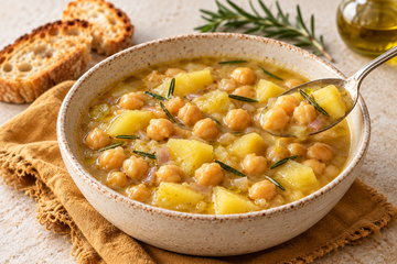 Zuppa di Ceci e Patate