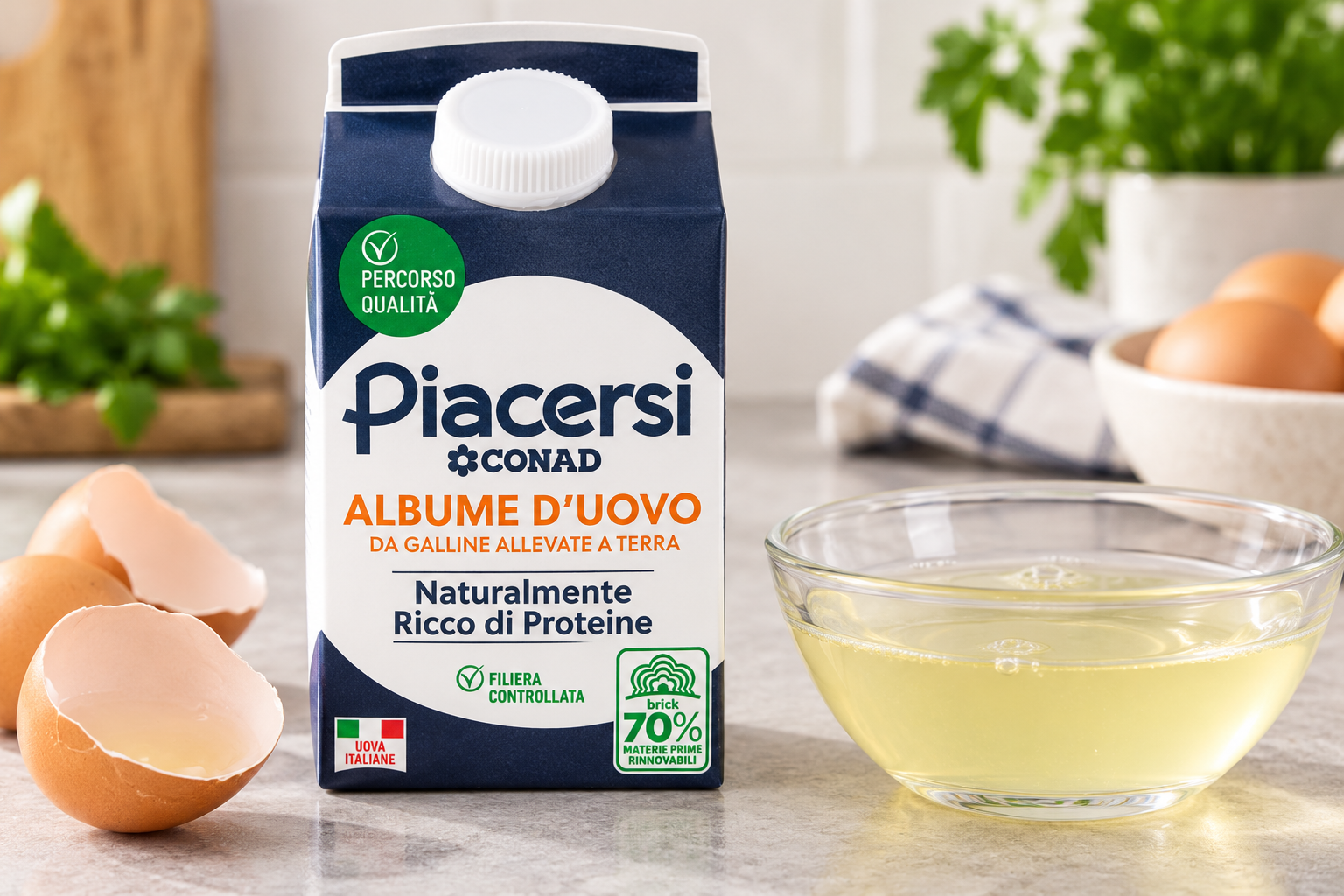 Albume D’uovo Piacersi Conad In Cucina