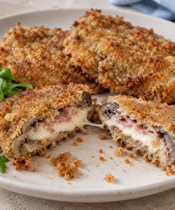 Ricetta Cotoletta di Funghi Ripiena