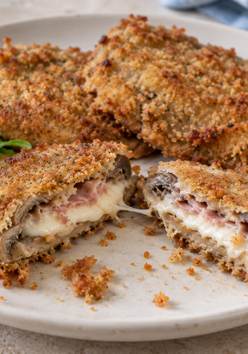 Ricetta Cotoletta di Funghi Ripiena