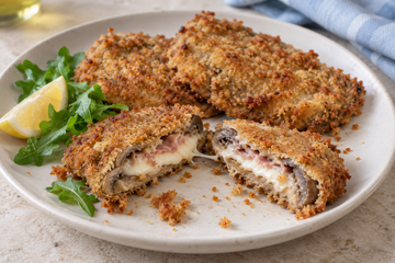 Cotoletta di Funghi Ripiena