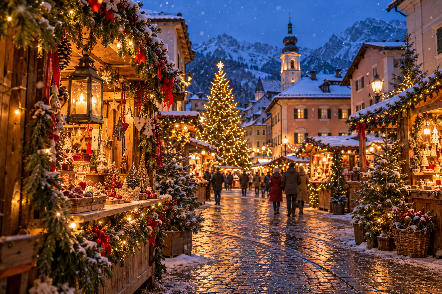 Incanto Natalizio Tra Baite Alpine