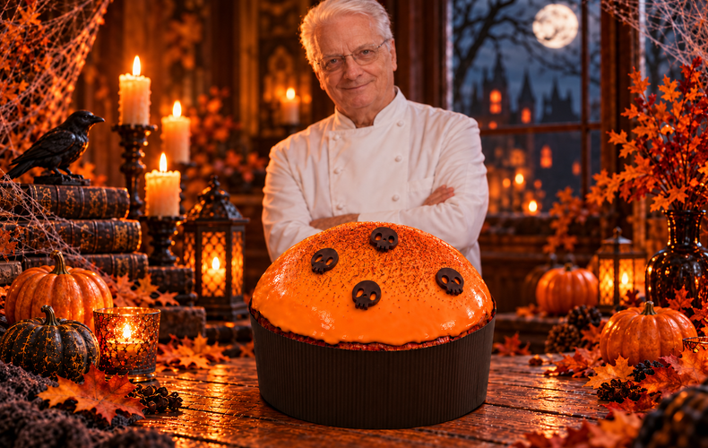 Non solo Natale: Iginio Massari lancia il panettone di Halloween