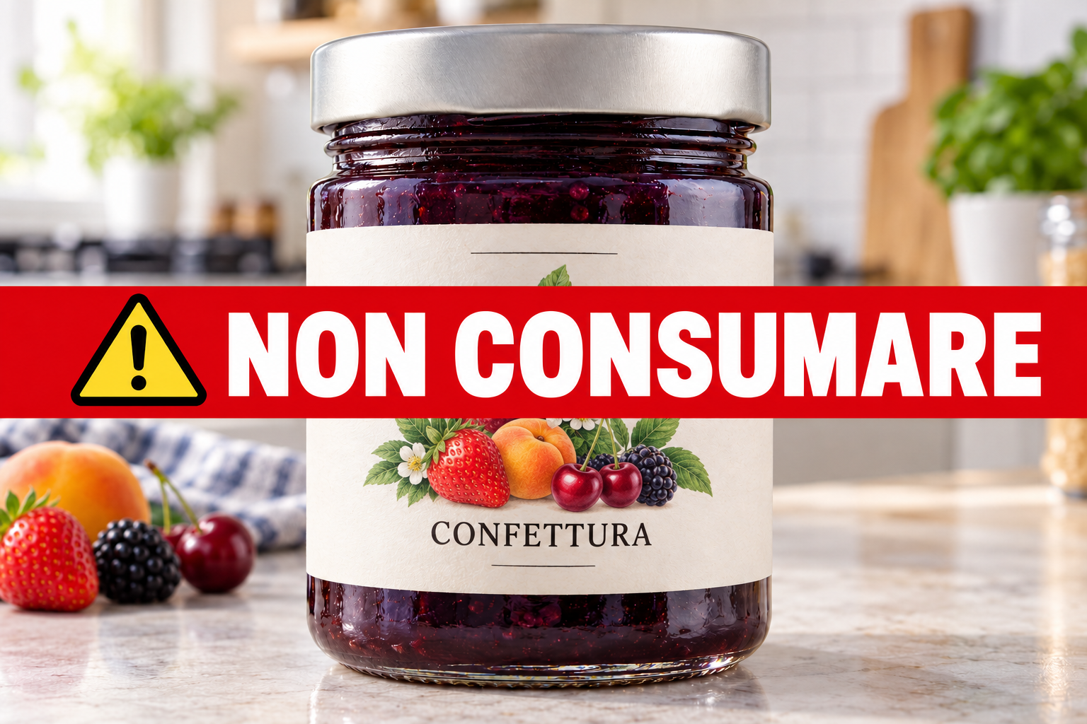 Allerta alimentare, richiamata una confettura per rischio Salmonella: il lotto da controllare