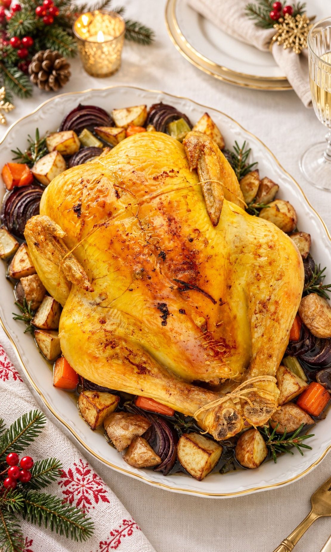 Cappone Ripieno al Forno