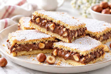 Torta Cremosa Cioccolato e Nocciole