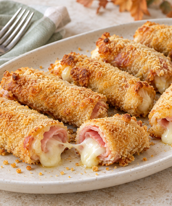 Ricetta Involtini Prosciutto e Formaggio in Friggitrice ad Aria