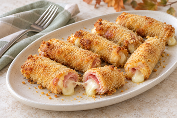 Involtini Prosciutto e Formaggio in Friggitrice ad Aria
