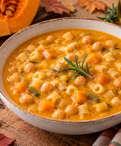 Ricetta Minestrone di Zucca e Ceci