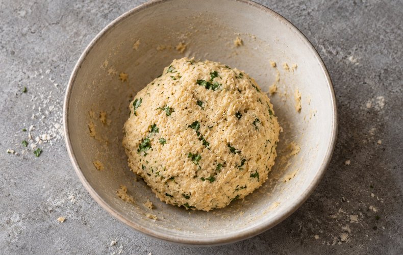 Biscotti Salati al Parmigiano: passo 2