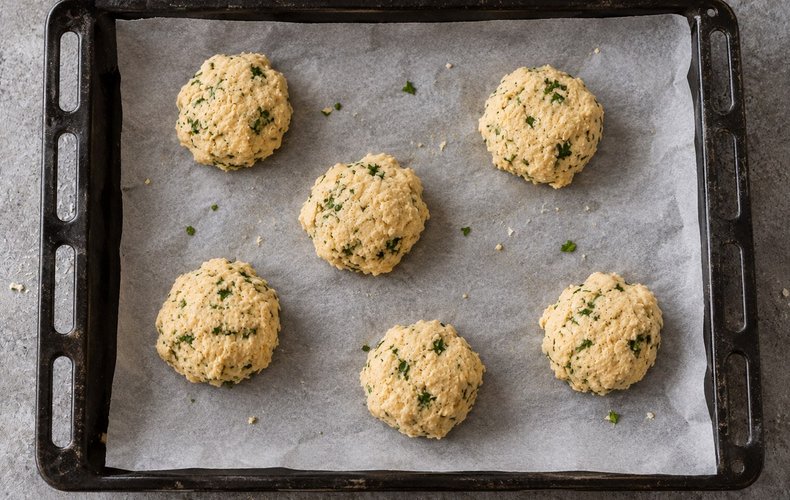 Biscotti Salati al Parmigiano: passo 3