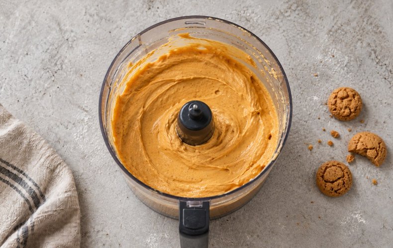 Brownies Cheesecake Zucca e Amaretti: passo 7