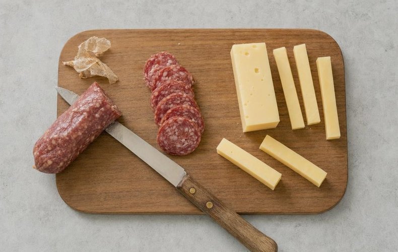Candeline Salate di Natale: passo 3