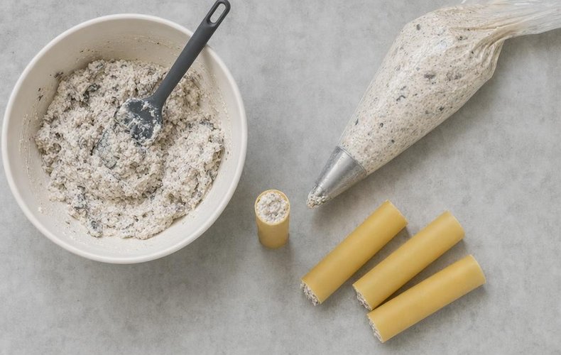 Cannelloni ai Funghi: passo 7
