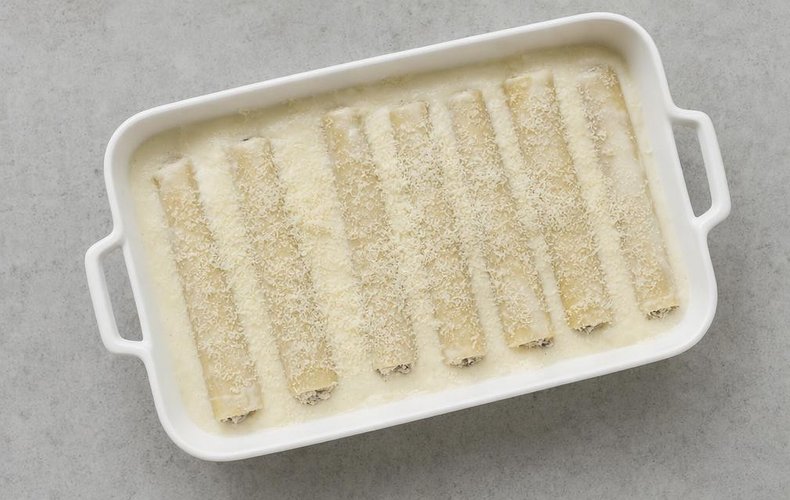 Cannelloni ai Funghi: passo 8