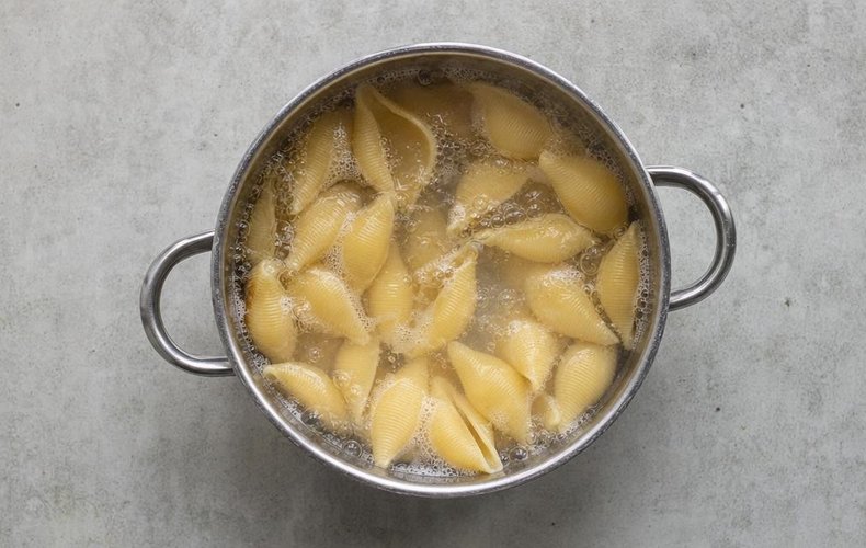 Conchiglioni Ripieni al Forno: passo 1