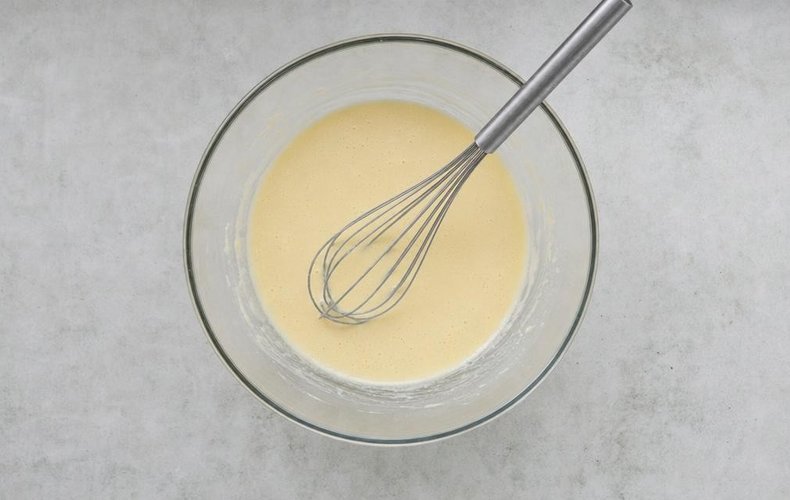 Crepes al Salmone: passo 2