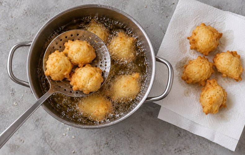 Frittelle di Baccalà: passo 7