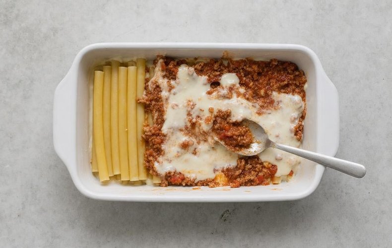 Lasagna di Ziti: passo 4
