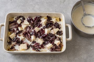 Lasagne al Radicchio: passo 3