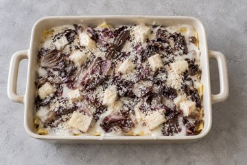 Lasagne al Radicchio: passo 3