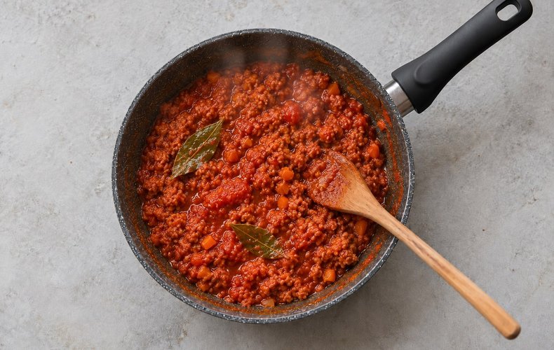 Lasagne al Ragù di Soia: passo 3