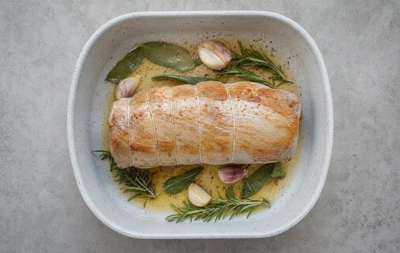 Lonza di Maiale alle Mele: passo 2