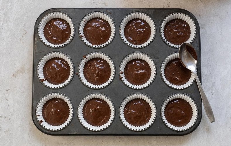 Muffin Renna di Natale: passo 3