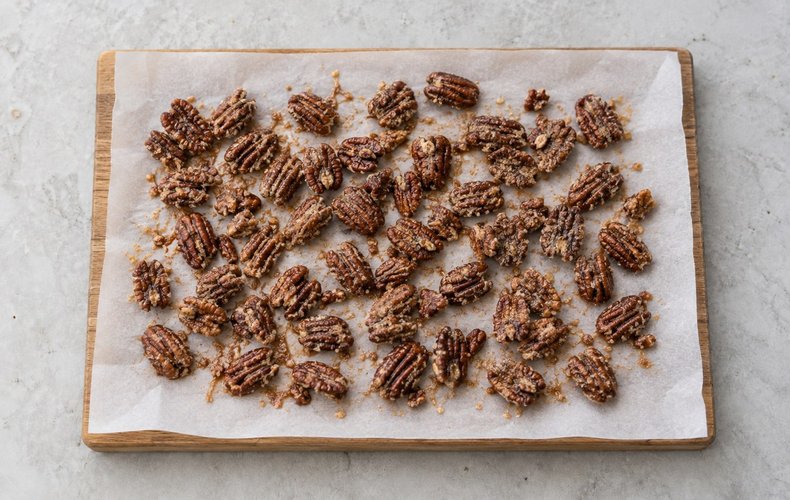 Noci Pecan Caramellate: passo 3
