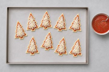 Pizzette di Natale Alberello: passo 2