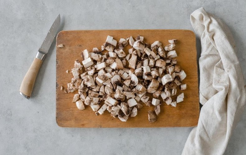 Sfogliatine ai Funghi: passo 1