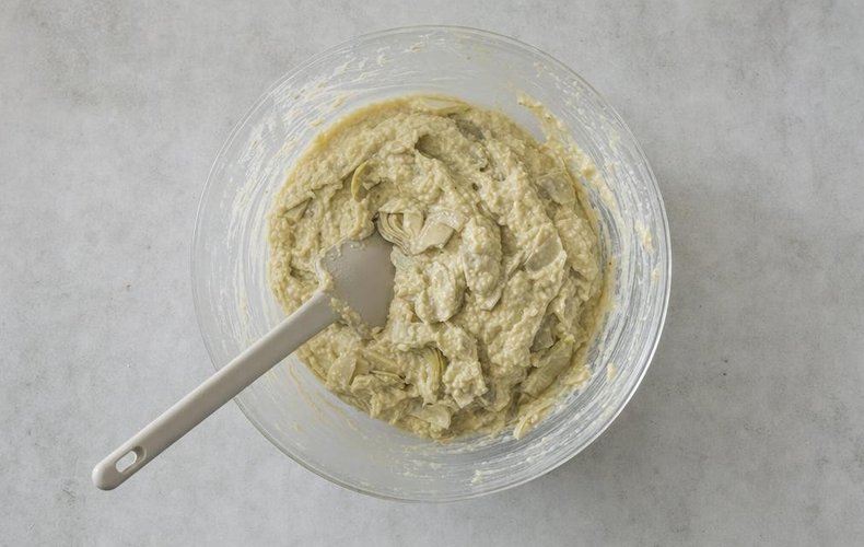 Sformato di Carciofi e Parmigiano: passo 5