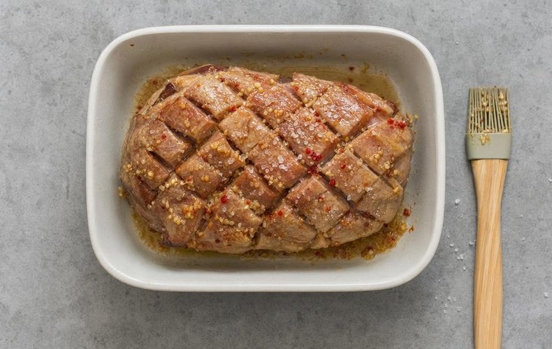 Spalla di Maiale al Forno a Bassa Temperatura: passo 3