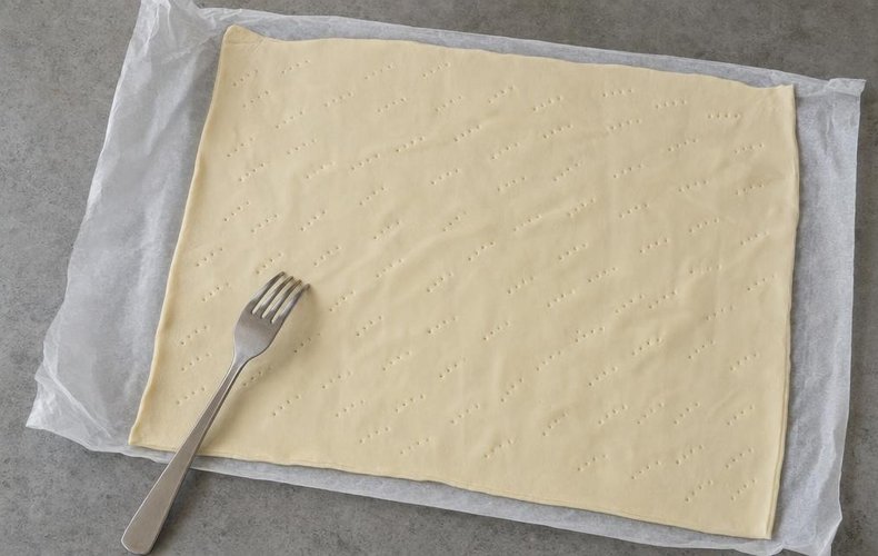 Strudel Salato di Mele Verdi e Salmone: passo 1