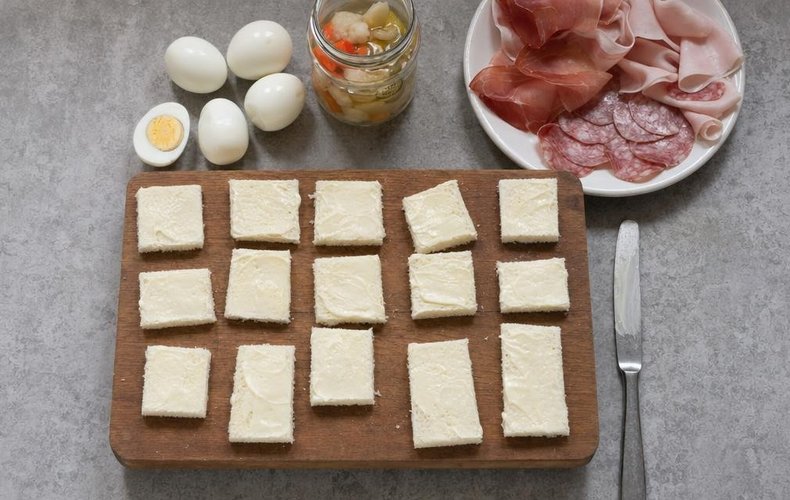 Tartine di Natale: passo 2
